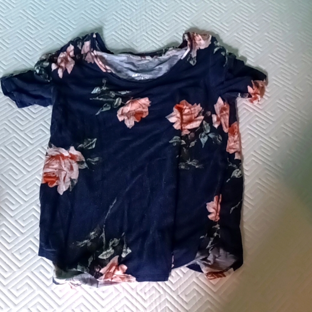 Navy blue blouse